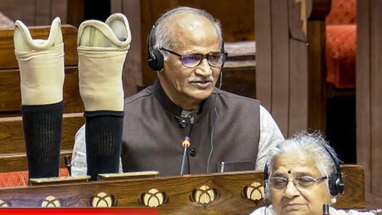 राज्यसभा में नकली पैर रखकर चर्चा में आए सांसद सदानंदन मास्टर कौन हैं, PM मोदी ने क्यों की भाषण की तारीफ?