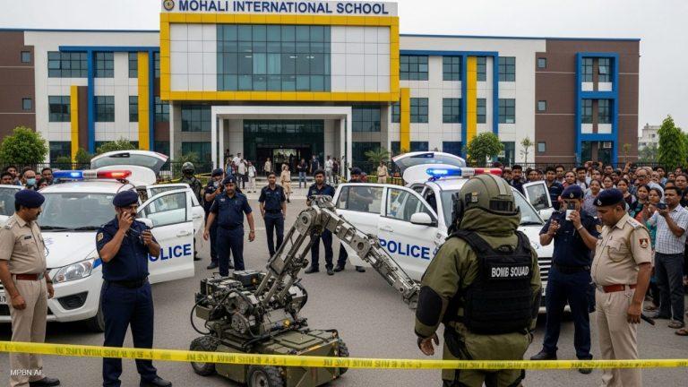 पंजाब के मोहाली में कई स्कूलों को मिली बम से उड़ाने की धमकी, मौके पर पहुंचा बम स्क्वॉड, जांच जारी