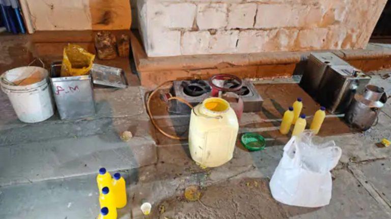 मंदसौर में नकली घी-शहद बनाने की फैक्ट्री का भंडाफोड़, पुलिस ने तीन आरोपियों को गिरफ्तार किया, 30 लीटर नकली उत्पाद बरामद