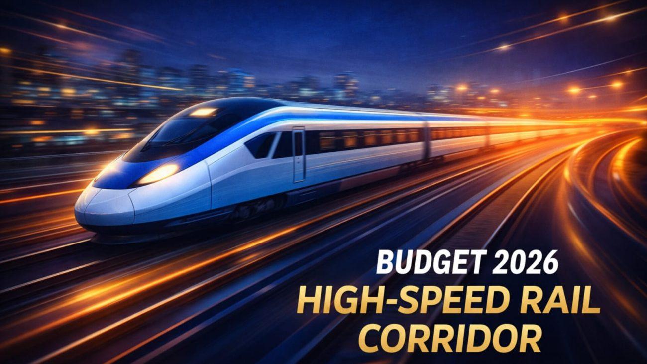 बजट 2026: देश में 7 नए हाई-स्पीड रेल कॉरिडोर को मंजूरी, दिल्ली-वाराणसी समेत कई बड़े शहर जुड़ेंगे