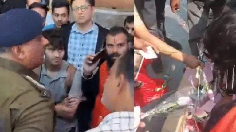 इंदौर के NMIMS कॉलेज में बेक सेल इवेंट पर हिंदू संगठनों ने किया हंगामा, तोड़फोड़ के बाद पुलिस ने कार्यक्रम रुकवाया