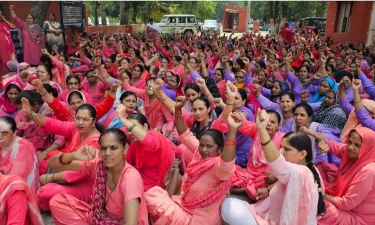 12 फरवरी को हड़ताल पर रहेंगी 20 हजार आशा वर्कर्स, 30 हजार न्यूनतम वेतन और पक्की नौकरी की मांग