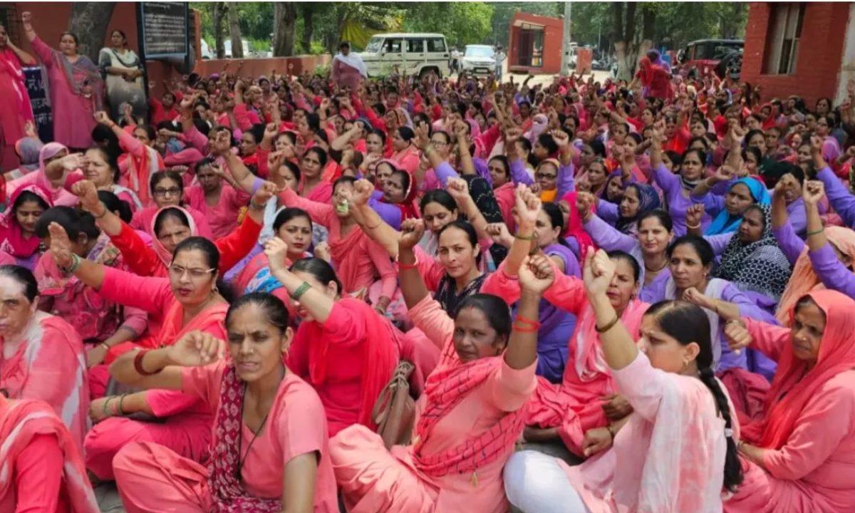 12 फरवरी को हड़ताल पर रहेंगी 20 हजार आशा वर्कर्स, 30 हजार न्यूनतम वेतन और पक्की नौकरी की मांग