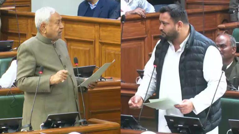 सदन में सीएम नीतीश कुमार ने तेजस्वी यादव पर लगाया पैसा कमाने का गंभीर आरोप, बोले- ‘गड़बड़ करने लगा तो हमने छोड़ दिया’