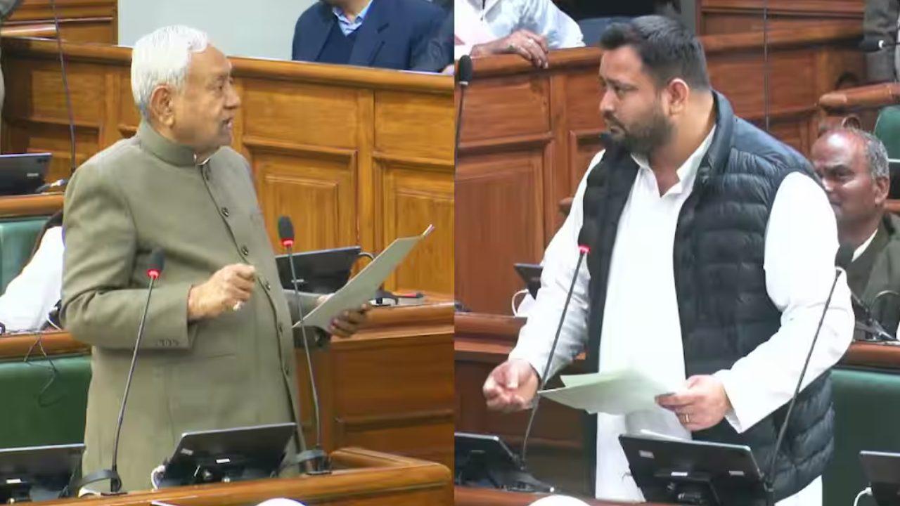 सदन में सीएम नीतीश कुमार ने तेजस्वी यादव पर लगाया पैसा कमाने का गंभीर आरोप, बोले- ‘गड़बड़ करने लगा तो हमने छोड़ दिया’