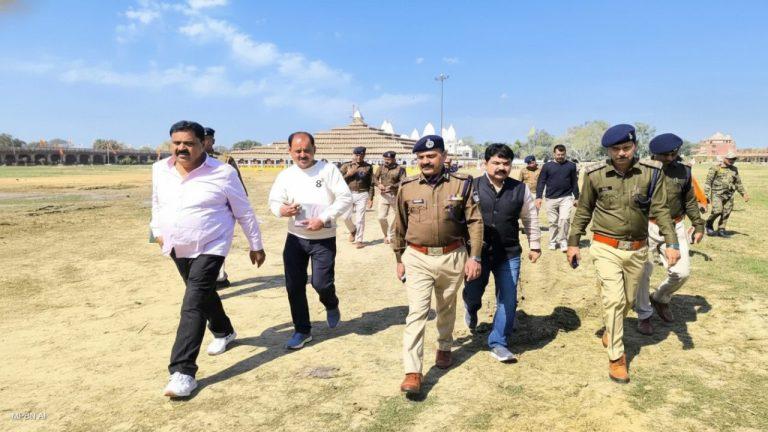 डबरा प्राण प्रतिष्ठा से पहले हाई अलर्ट, दो लेयर सुरक्षा में तैनात होंगे 2000 जवान