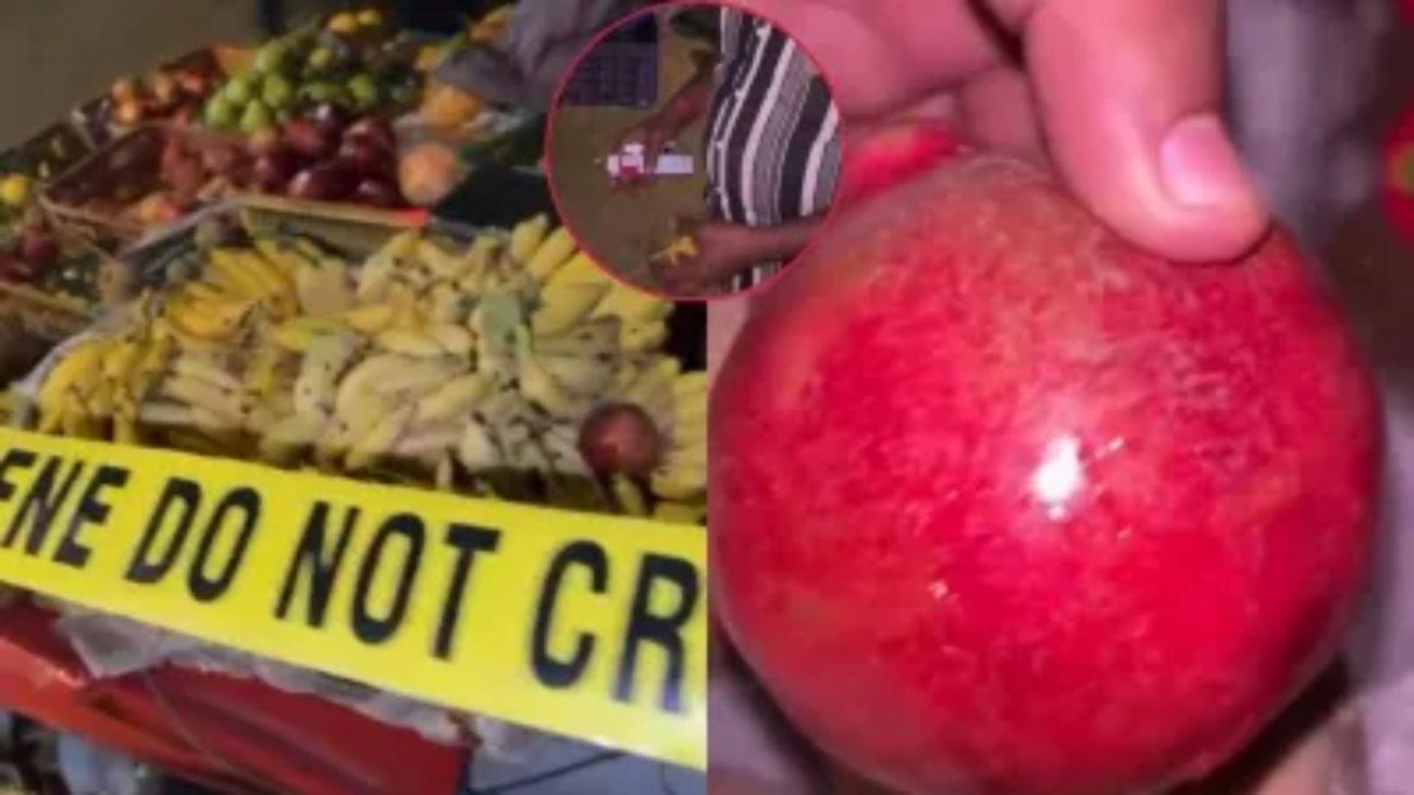 फलों पर चूहे मारने की दवा लगाकर बेचने के आरोप में दो विक्रेता गिरफ्तार, वीडियो सबूत के बाद पुलिस ने दुकान सील की