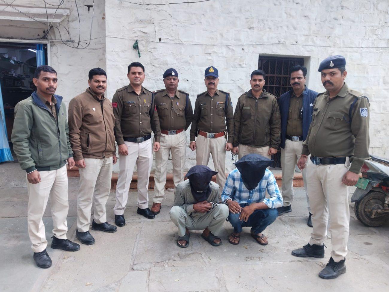 मंदसौर पुलिस की बड़ी कार्रवाई, डेढ़ करोड़ की एमडी ड्रग्स जब्‍त, दो आरोपी गिरफ्तार