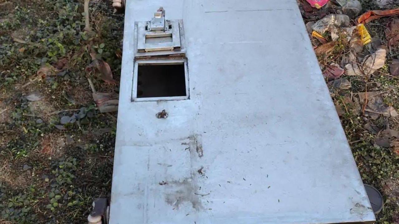 पुलिस थाने से 500 मीटर दूर मंदिर में चोरी, चांदी की गदा व दान पेटी ले उड़े बदमाश