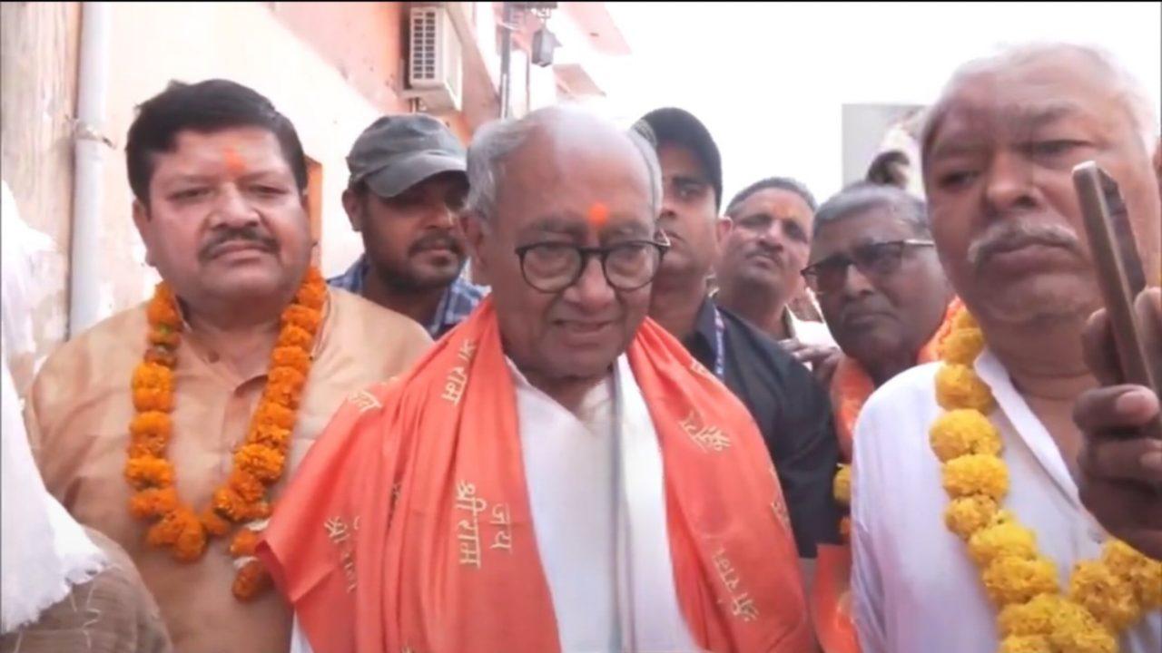 दिग्विजय सिंह ने अयोध्या राममंदिर में रामलला के दर्शन किए, “राहुल गांधी कब आएंगे दर्शन के लिए” इस सवाल का दिया जवाब