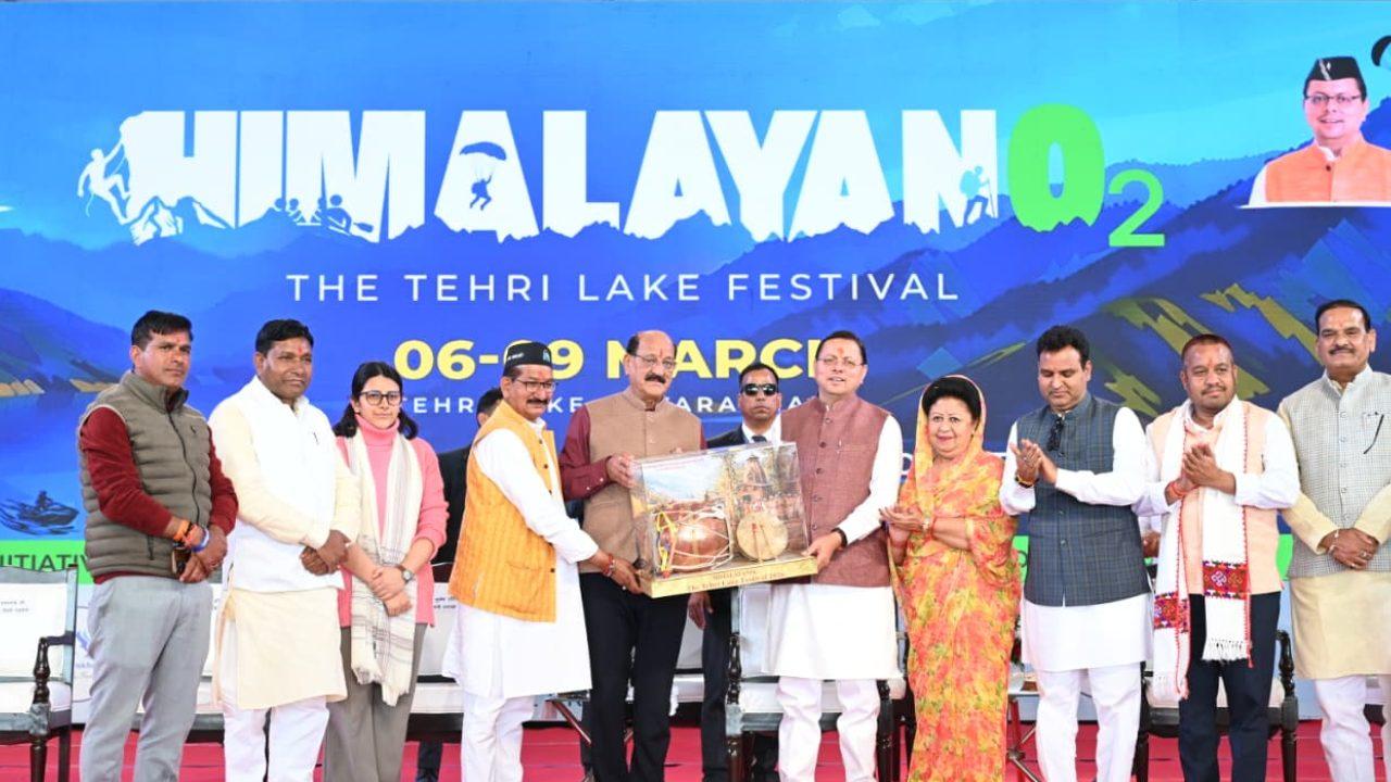 सीएम पुष्कर सिंह धामी ने ‘हिमालयन 0.2 द टिहरी लेक फेस्टिवल 2026’ का किया भव्य शुभारंभ, कोटी-नई टिहरी रोपवे की घोषणा की, क्षेत्र में पर्यटन को मिलेगी नई गति