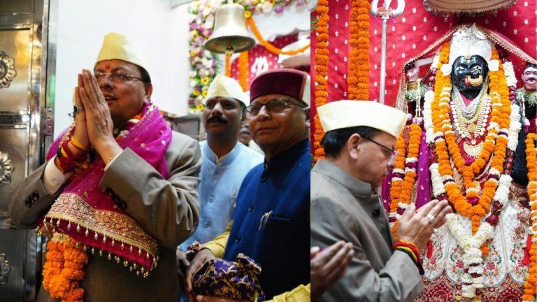 उत्तराखंड के CM पुष्कर सिंह धामी ने देहरादून के कालिका मंदिर में की पूजा, राज्य की सांस्कृतिक विरासत और डेमोग्राफी पर दिया बड़ा बयान