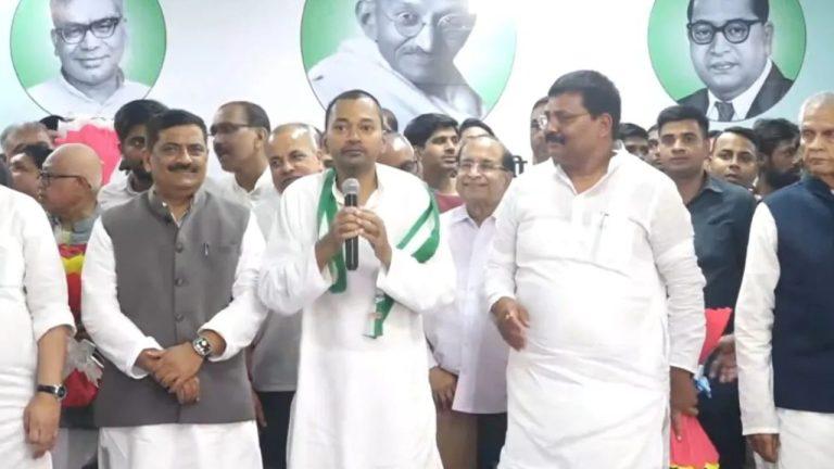 बिहार की राजनीति में निशांत कुमार की एंट्री, JDU की सदस्यता की ग्रहण, कार्यक्रम में नहीं दिखे नीतीश कुमार