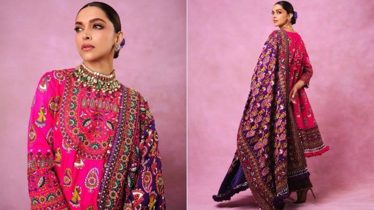 नवरात्रि में दिखना चाहती हैं सबसे अलग, दीपिका पादुकोण के गुलाबी कुर्ता लुक से लें इंस्पिरेशन