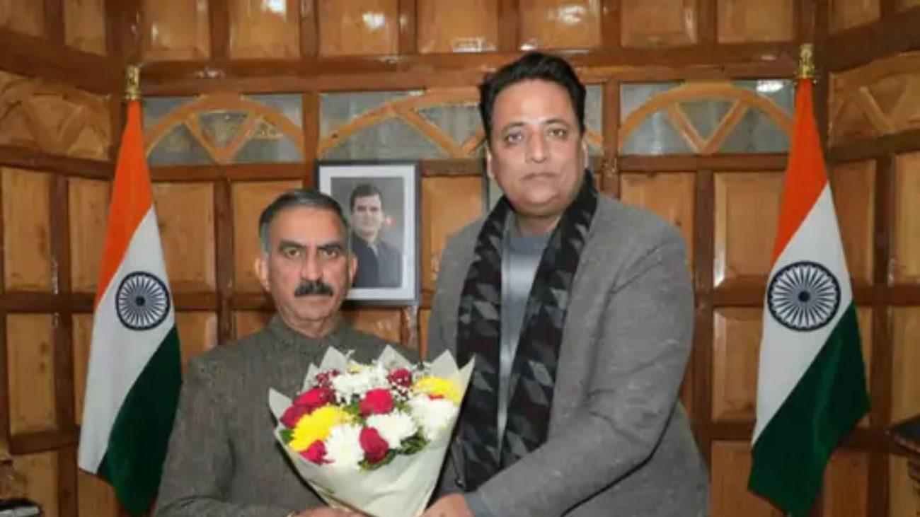 हिमाचल राज्यसभा चुनाव 2026 में कांग्रेस ने कांगड़ा अध्यक्ष अनुराग शर्मा को उम्मीदवार बनाया, आज CM सुक्खू की मौजूदगी में भरेंगे नामांकन