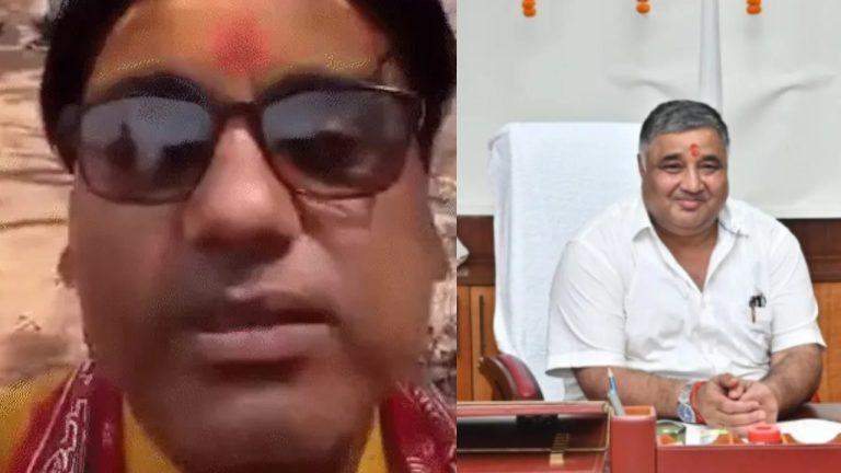 छत्तीसगढ़ के मंत्री राजेश अग्रवाल पर कथावाचक ने लगाया 15 लाख रुपये न देने का आरोप, विधानसभा के बाहर आत्मदाह की दी चेतावनी