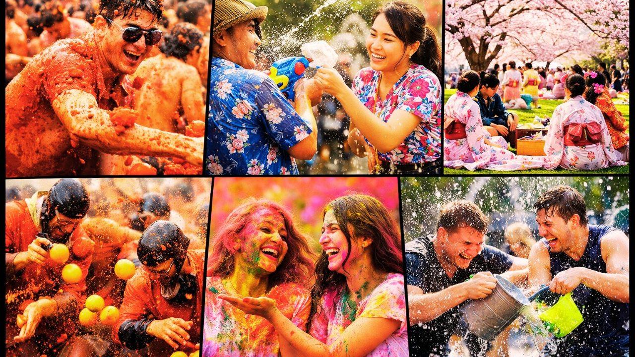 स्पेन से लेकर जापान तक रंगों का जश्न, जानिए होली की तरह दुनियाभर में मनाए जाने वाले इन रंग-बिरंगे त्योहार के बारे में
