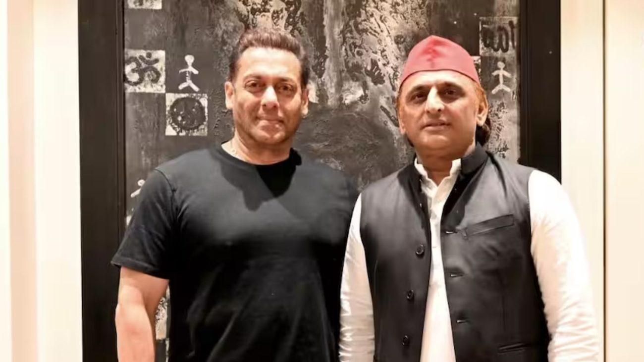 सपा अध्यक्ष अखिलेश यादव ने सलमान खान से उनके घर पर की मुलाकात, पिता सलीम खान के स्वास्थ्य का हाल जाना