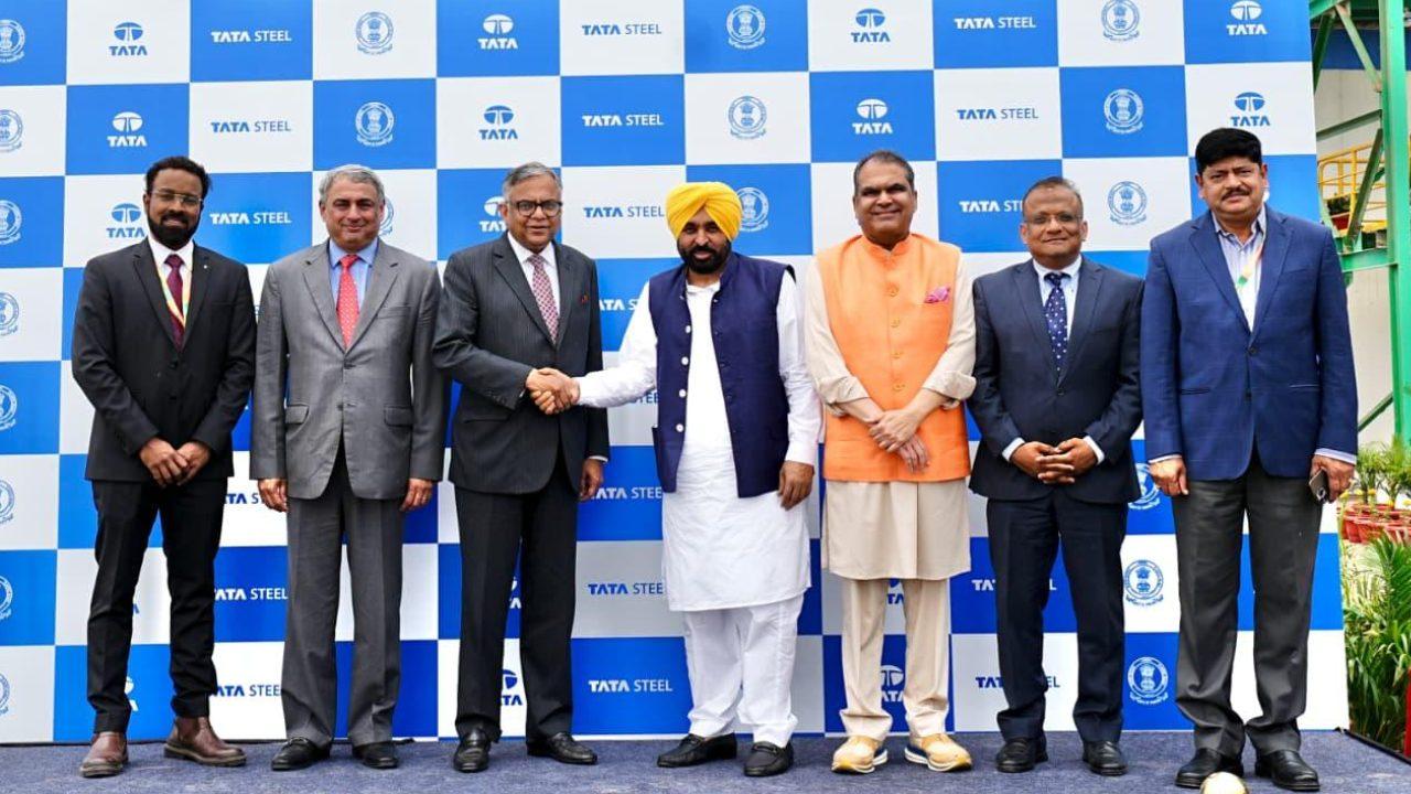 पंजाब के लुधियाना में टाटा स्टील प्लांट का उद्घाटन, सीएम भगवंत मान ने कहा- हजारों लोगों को मिलेगा रोजगार