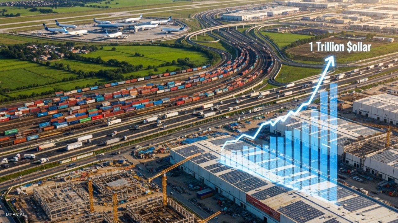 उत्तर प्रदेश में तैयार होगा देश का सबसे बड़ा लॉजिस्टिक हब, राज्य की इकोनॉमी 1 ट्रिलियन डॉलर तक ले जाने का लक्ष्य