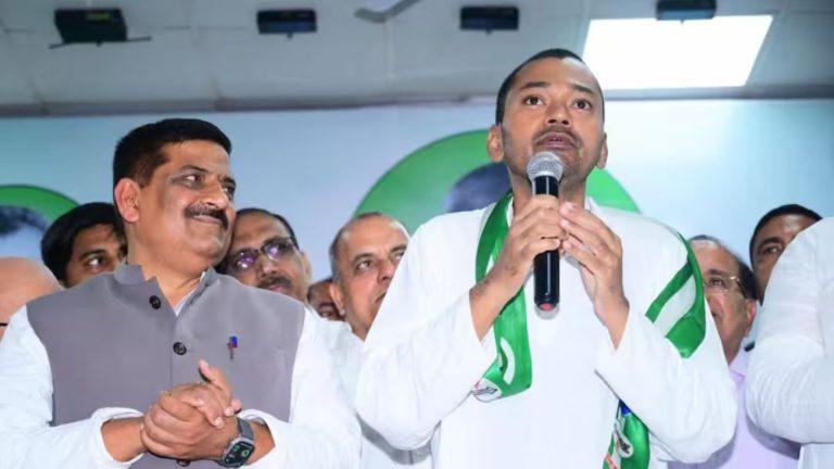 निशांत कुमार के JDU में शामिल होने के बाद विधायक अतिरेक कुमार ने मुख्यमंत्री बनाने की उठाई मांग,  जानिए क्या कहा?