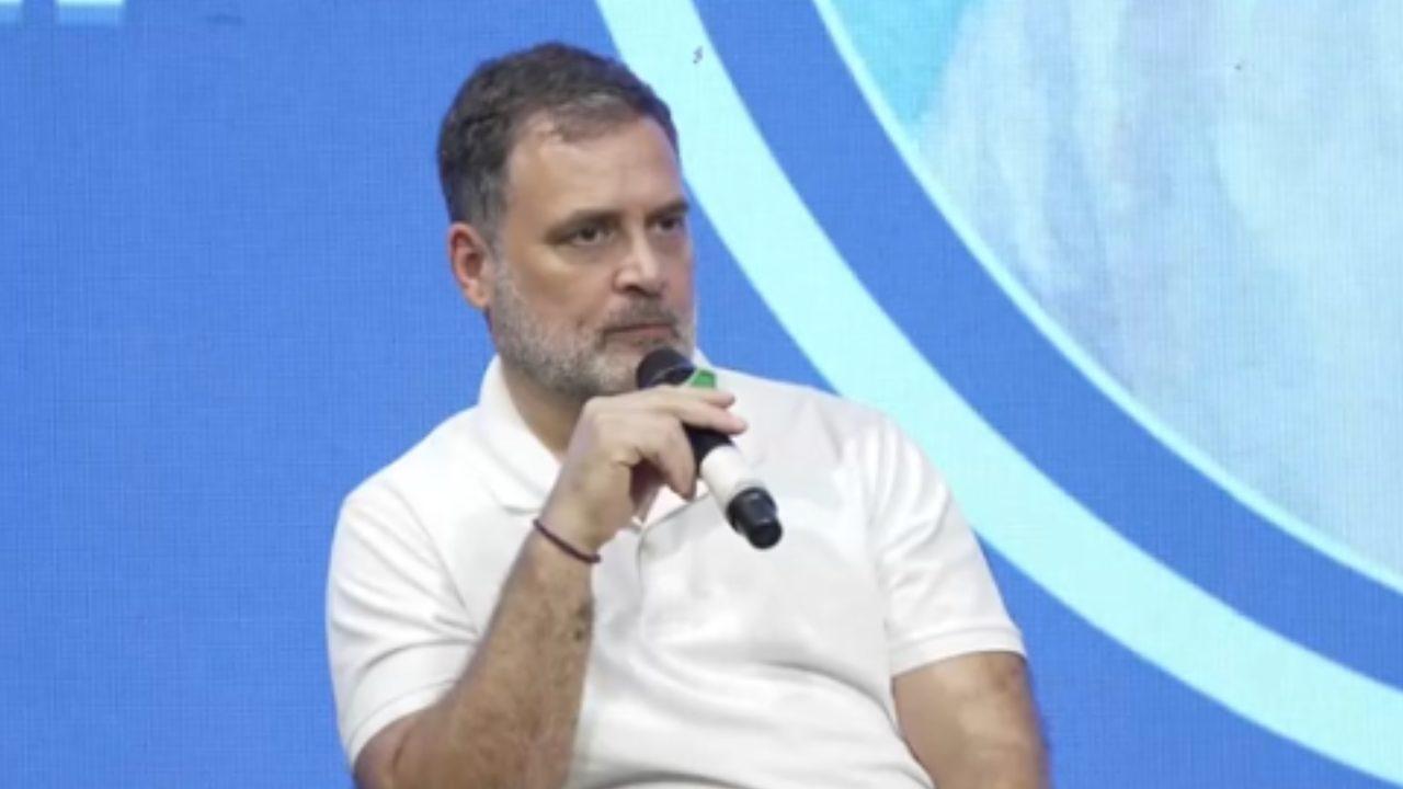 राहुल गांधी का छात्रों के साथ संवाद, भारत की तकनीकी स्थिति पर उठाए सवाल, कहा- AI में आगे बढ़ने के लिए डेटा और मैन्युफैक्चरिंग जरूरी