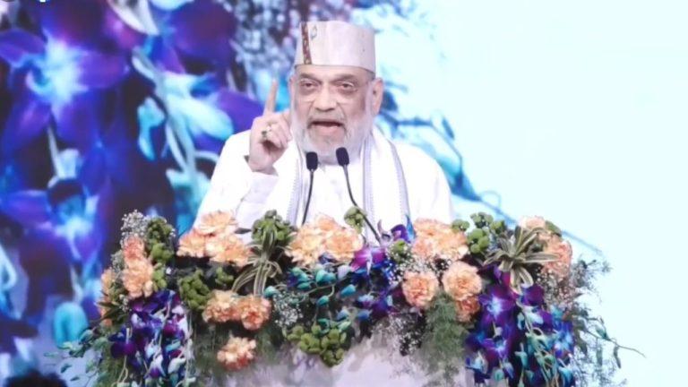 उत्तराखंड सरकार के 4 साल पूरे होने पर हरिद्वार पहुंचे अमित शाह, जनसभा को किया संबोधित, कहा- भाजपा सरकार देश से घुसपैठियों को बाहर निकालकर रहेगी