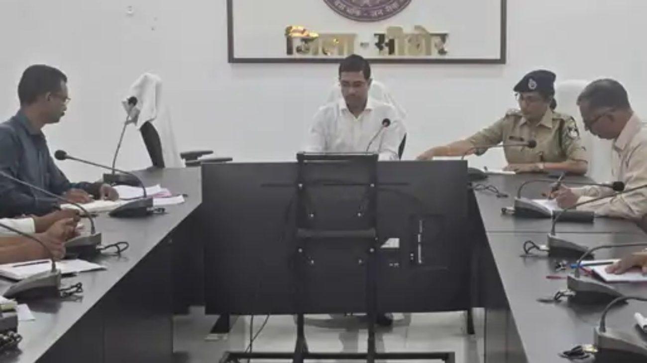 सीहोर में नवरात्रि और ईद से पहले पुलिस ने की सुरक्षा की चाक-चौबंद तैयारी, जुलूसों की होगी ड्रोन से निगरानी