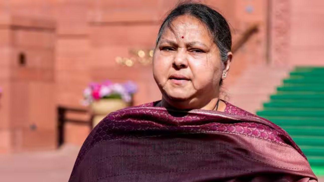 मीसा भारती ने नीतीश कुमार पर कसा तंज, कहा – ‘कम से कम उप-प्रधानमंत्री का पद तो मिल ही जाए’
