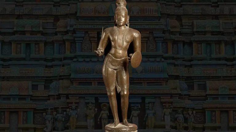 ब्रिटेन से वापस आएगी 500 साल पुरानी थिरुमंगई आलवार की मूर्ति, तमिलनाडु के श्री सौंदरराजा पेरुमल मंदिर में होगी स्थापित