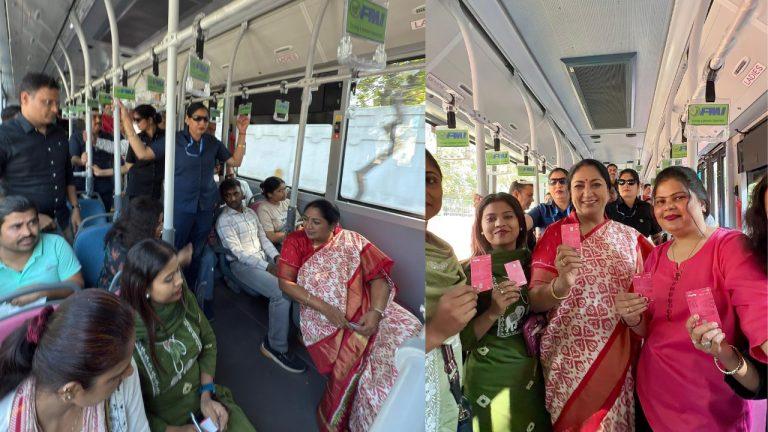 सीएम रेखा गुप्ता ने सहेली पिंक NCMC कार्ड के साथ बस में किया सफर, महिलाओं से की ये खास अपील, सोशल मीडिया पर शेयर की तस्वीरें