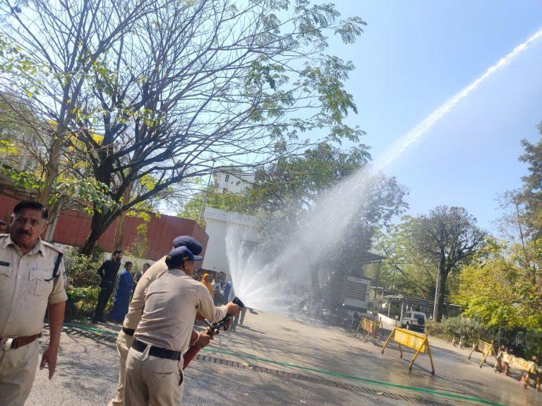 भोपाल पुलिस मुख्यालय में बजा सायरन, मचा हड़कंप, मॉक-ड्रिल ने फैलाई सनसनी