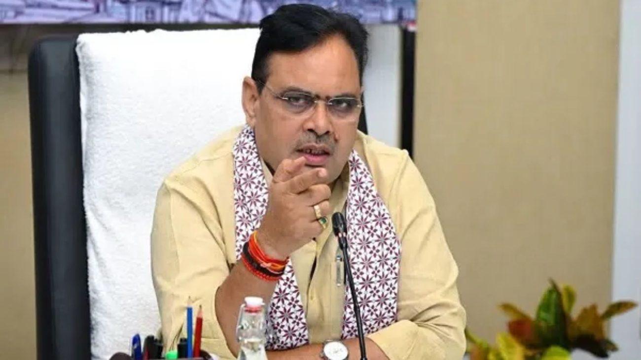 मुख्यमंत्री भजनलाल शर्मा ने महिला आरक्षण को लेकर विपक्ष पर बोला हमला, कहा – ‘नारी शक्ति के सम्मान से किया गया खिलवाड़’