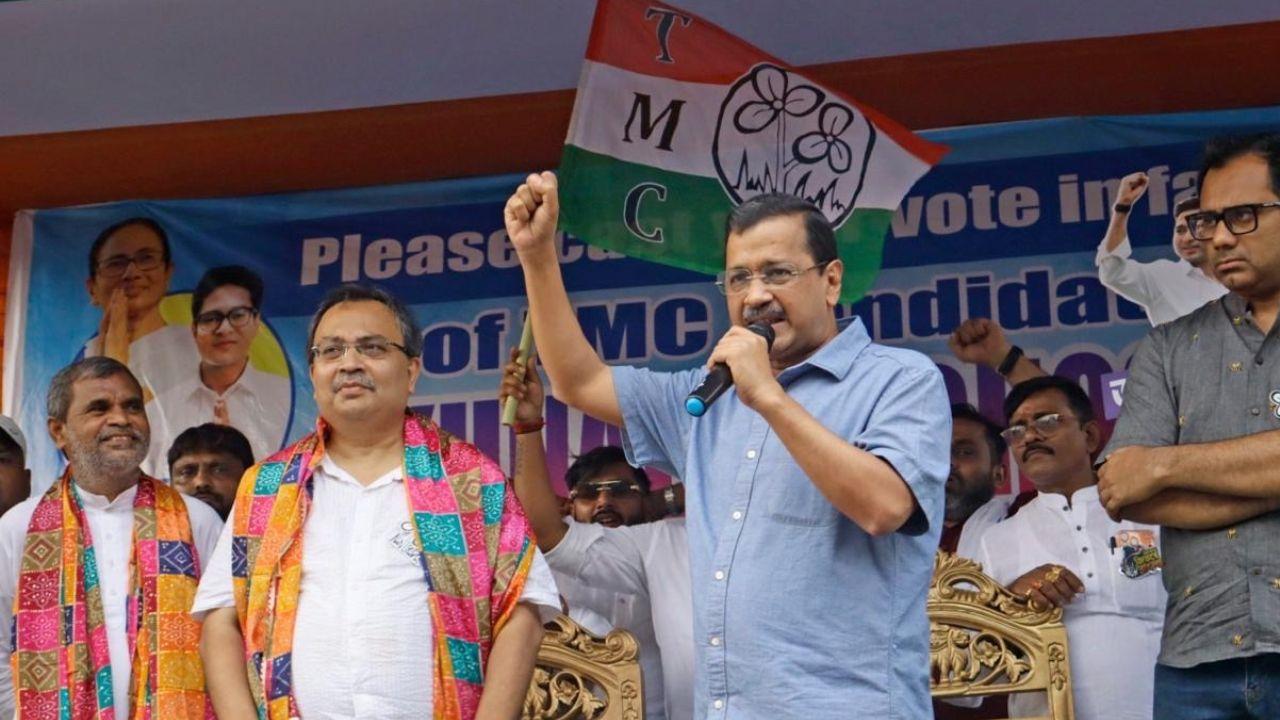 ममता बनर्जी के समर्थन में उतरे केजरीवाल, BJP पर साधा निशाना, बोले- कमल का बटन बेहद खतरनाक