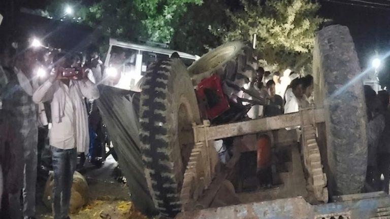 श्योपुर में ट्रैक्टर-ट्रॉली पलटने से भीषण हादसा, 4 लोगों ने तोड़ा दम, अस्पताल में मची अफरा-तफरी