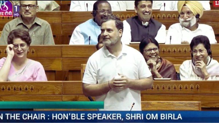 राहुल गांधी ने जब लोकसभा में कहा “प्रधानमंत्री और मेरे साथ कोई वाइफ-इशू नहीं है”, सदन में गूँज उठे ठहाके, अमित शाह पर ली चुटकी