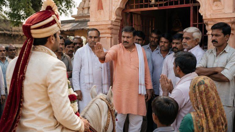 मध्य प्रदेश में दलित दूल्हे को मंदिर में एंट्री से रोका, विरोध पर परिवार का हुक्का-पानी बंद