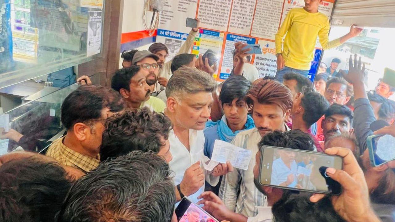 भोपाल में LPG संकट, जनता परेशान, कांग्रेस नेता मनोज शुक्ला ने लिया जायजा, सरकार पर उठाए सवाल