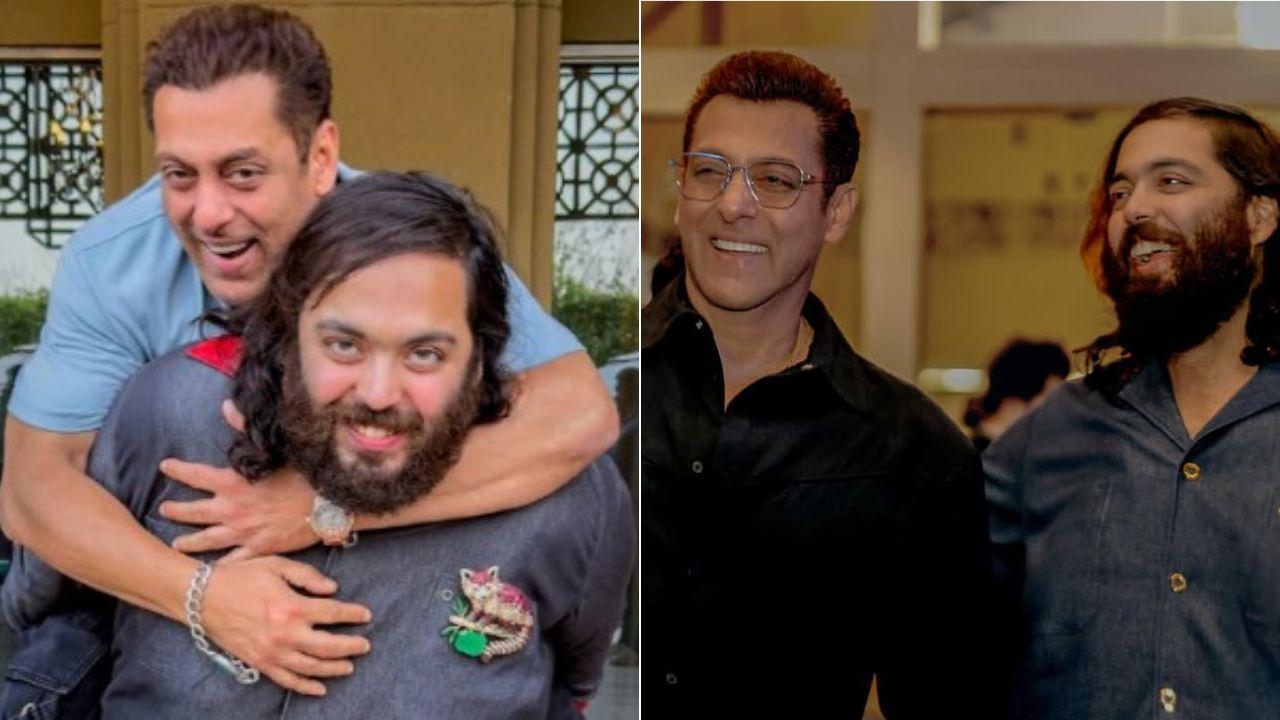 अनंत अंबानी को खास अंदाज में जन्मदिन विश करते दिखाई दिए सलमान खान, वायरल हुई तस्वीर