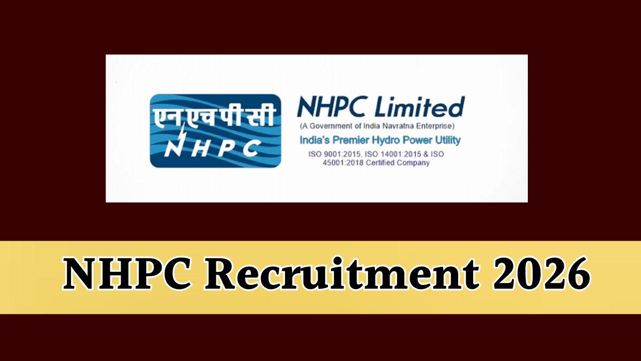 नवरत्न कंपनी NHPC ने निकाली 182 पदों पर भर्ती, 6 मई तक भरें फॉर्म, जानें पात्रता और वेतन