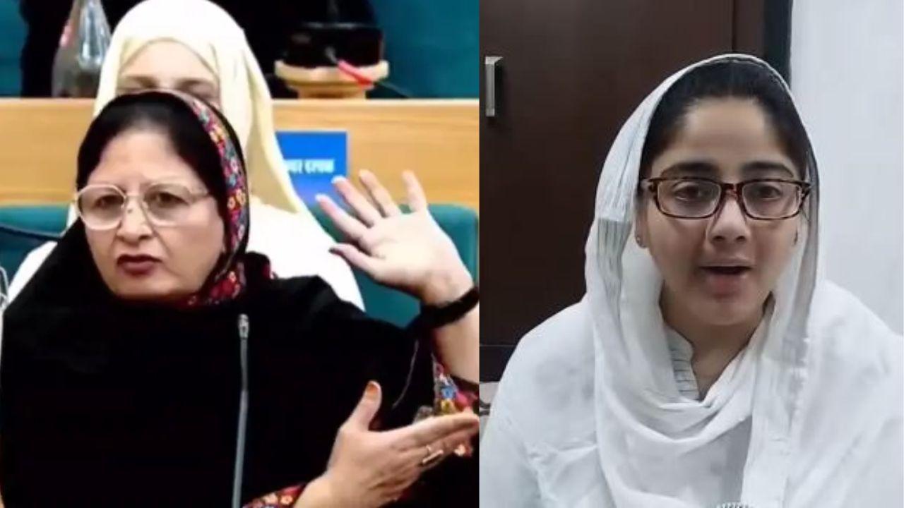 वंदेमातरम अपमान मामले में पुलिस का एक्शन, कांग्रेस की दोनों पार्षदों रुबीना इक़बाल खान और फौजिया शेख अलीम पर मामला दर्ज