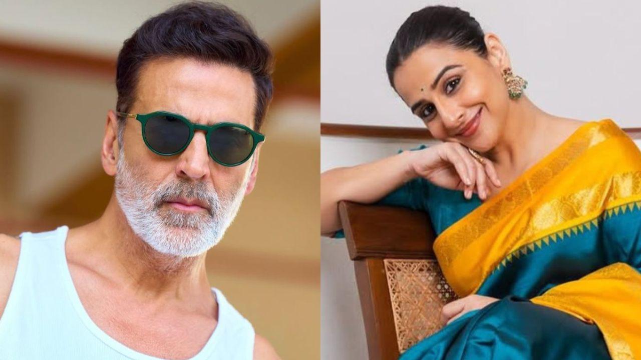 अब विद्या बालन संग पर्दे पर धूम मचाएंगे अक्षय कुमार, शूटिंग के लिए हुए रवाना