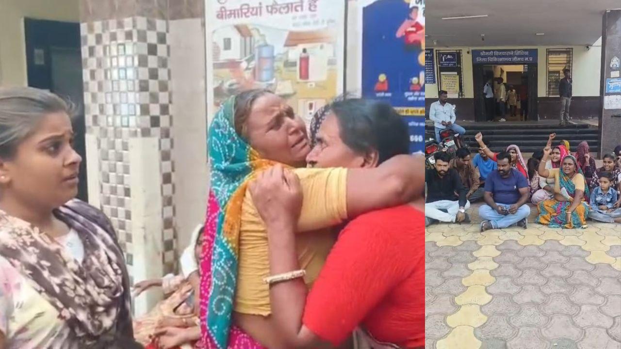 तहसीलदार और पटवारी ने शासकीय जमीन से हटाया अतिक्रमण, बुजुर्ग ने तोड़ा दम, परिजनों के अधिकारियों पर लगाये गंभीर आरोप