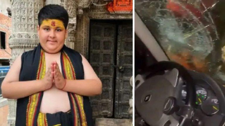 कथावाचक अभिनव अरोड़ा के परिवार पर हमला, गाड़ी के शीशे तोड़े, दो की हुई गिरफ्तारी