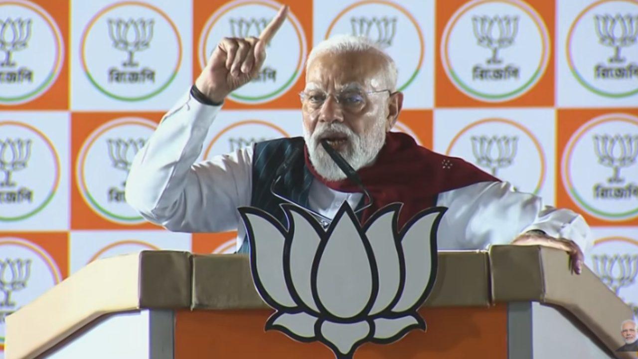 “महिला आरक्षण से किसान मुद्दों तक..” चुनावी रैली में पीएम मोदी ने TMC को घेरा, ममता सरकार को बताया ‘जंगलराज’