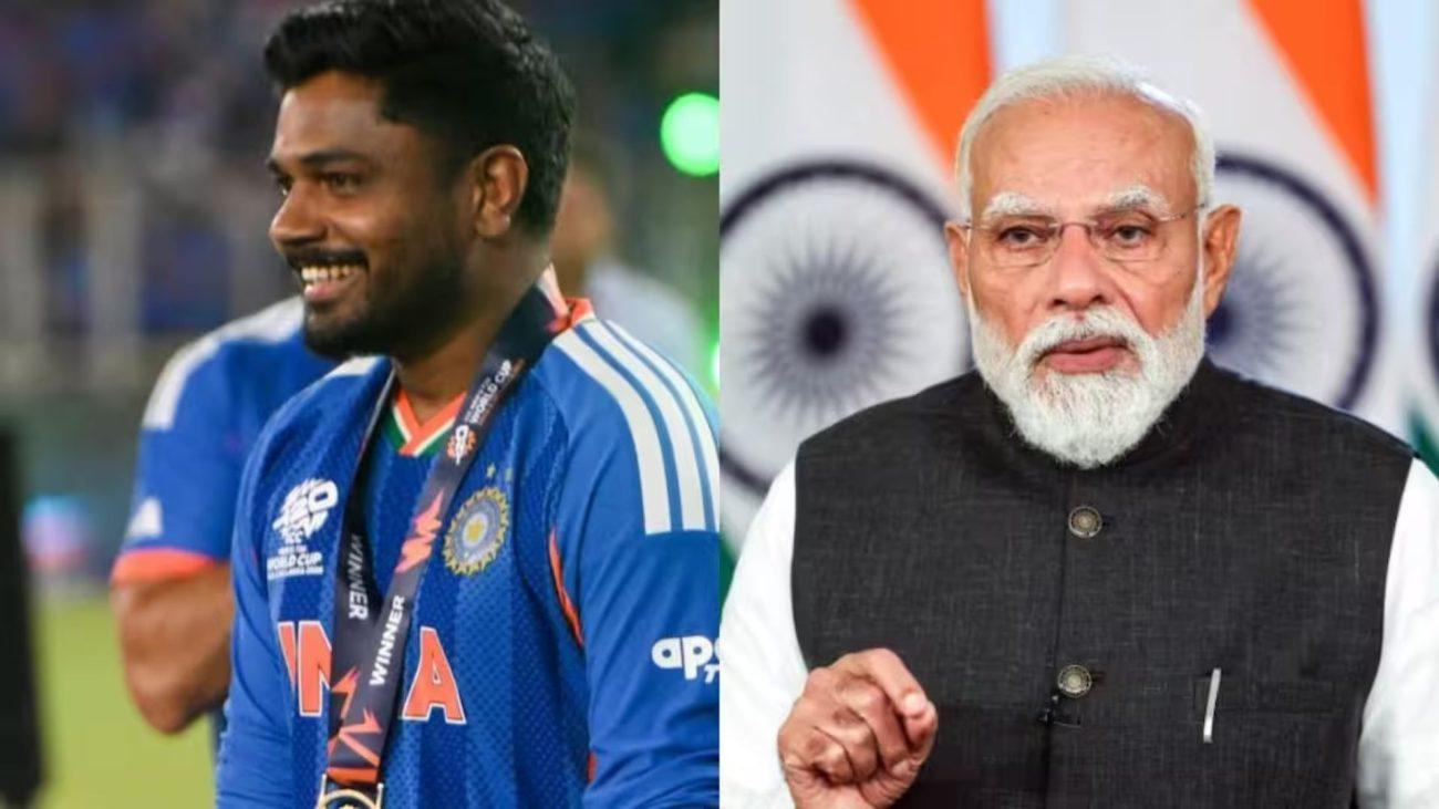प्रधानमंत्री मोदी ने की संजू सैमसन की तारीफ, कहा – ‘संजू सैमसन एक सच्चे खिलाड़ी की निशानी’