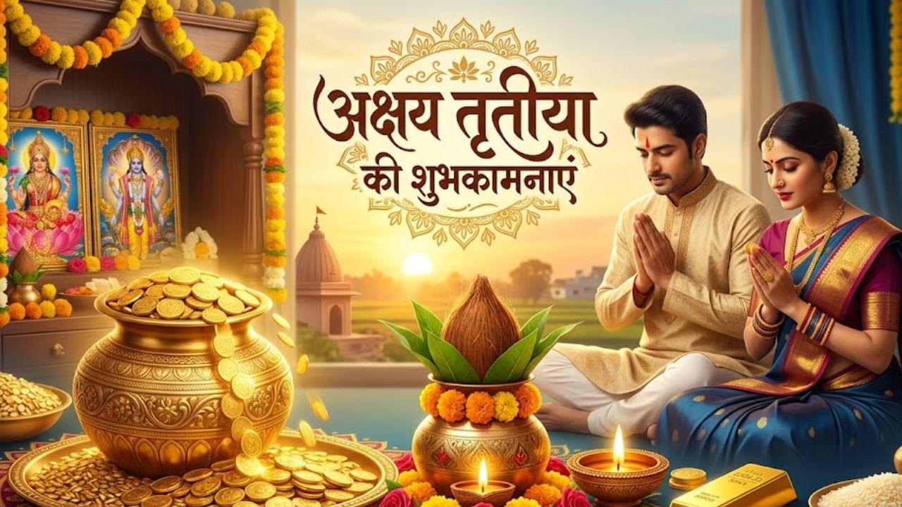 अक्षय तृतीया 2026: इन खास शुभकामनाओं से अपनों के चेहरे पर लाएं मुस्कान