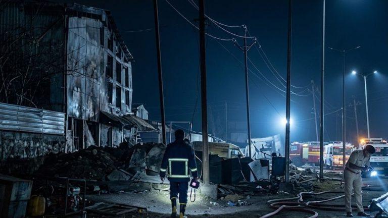 धार के पीथमपुर में आग का तांडव! वेस्ट प्लांट में विस्फोट, किलोमीटर दूर तक दिखी आग