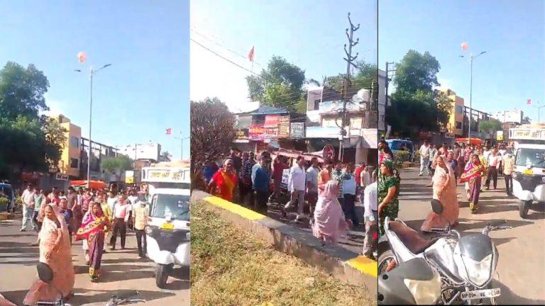 आखिर क्यों इंदौर की सड़कों पर उतरी जनता? शहर में लगा लंबा जाम