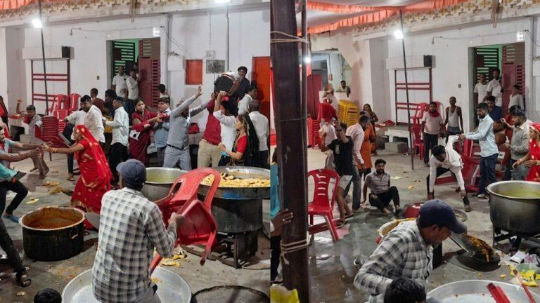 उज्जैन शादी में संग्राम! फोटोग्राफर की एक बात पर मचा बवाल, कुर्सियां-बर्तन चले, VIDEO वायरल